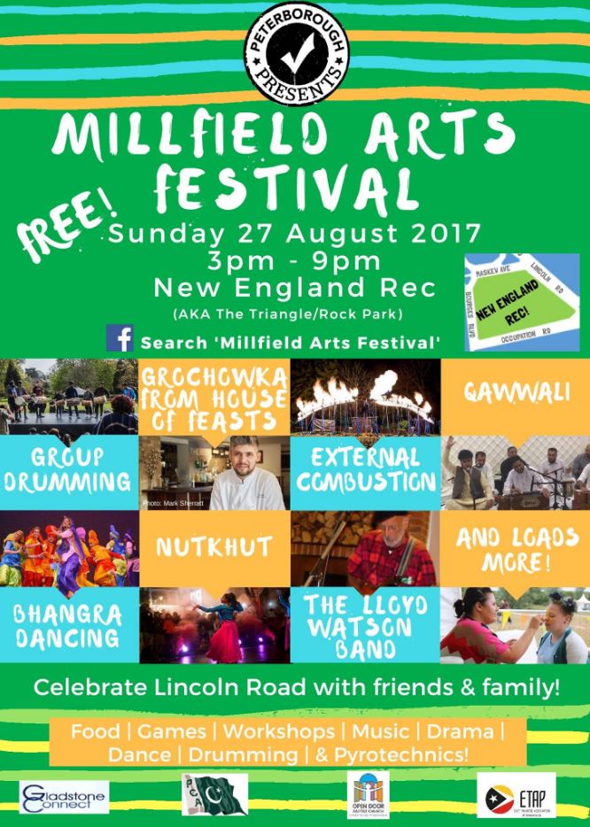 millfield arts festival plakat 1