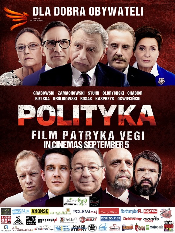 polityka film uk plakat